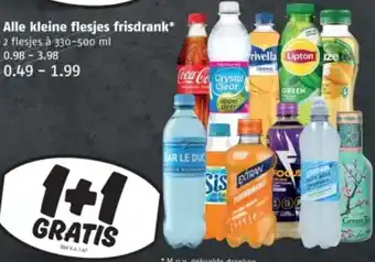 Poiesz Alle kleine flesjes frisdrank aanbieding
