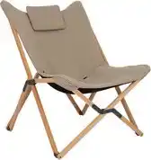 Bol.com Bo-Camp - Urban Outdoor - Relaxstoel - Wembley - L - Nika - Beige aanbieding