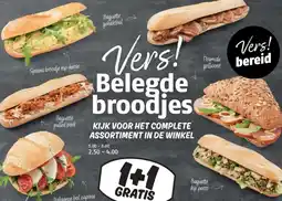 Poiesz Belegde broodjes aanbieding