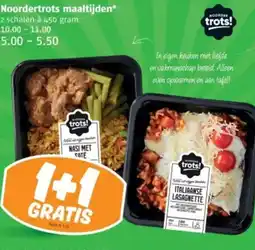 Poiesz Noordertrots maaltijden aanbieding