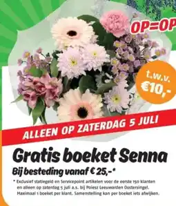 Poiesz Boeket Senna aanbieding