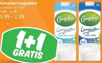 Poiesz Campina LangLekker aanbieding