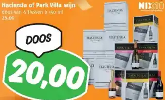 Poiesz Hacienda of Park Villa wijn aanbieding