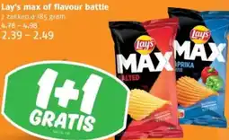 Poiesz Lay's max of flavour battle aanbieding