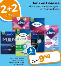 Trekpleister Tena en Libresse aanbieding