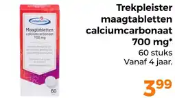 Trekpleister Trekpleister maagtabletten calciumcarbonaat aanbieding