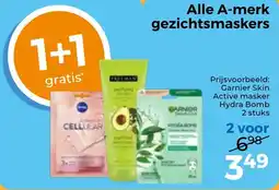 Trekpleister Alle A-merk gezichtsmaskers aanbieding