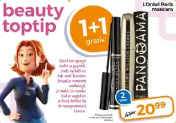 Trekpleister L'Oréal Paris mascara aanbieding