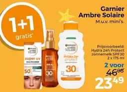 Trekpleister Garnier Ambre Solaire aanbieding