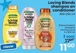 Trekpleister Loving Blends shampoo en conditioner aanbieding