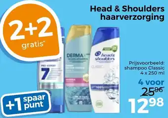 Trekpleister Head & Shoulders haarverzorging aanbieding