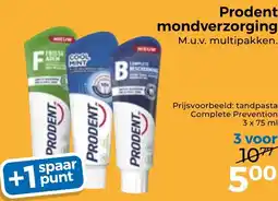 Trekpleister Prodent mondverzorging aanbieding