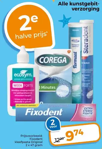 Trekpleister Alle kunstgebitverzorging aanbieding