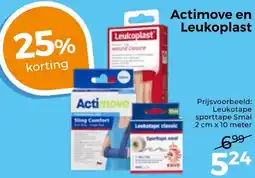 Trekpleister Actimove en Leukoplast aanbieding