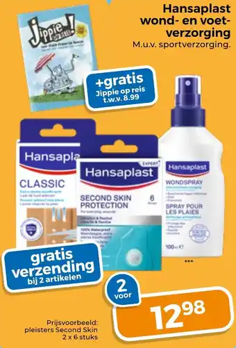 Trekpleister Hansaplast wond en voetverzorging aanbieding