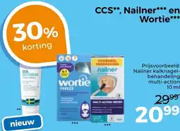 Trekpleister CCS, Nailner en Wortie aanbieding