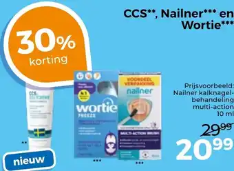 Trekpleister CCS, Nailner en Wortie aanbieding