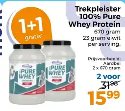 Trekpleister Trekpleister 100% Pure Whey Protein aanbieding