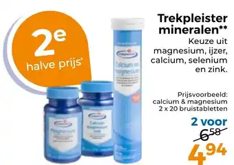 Trekpleister Trekpleister mineralen aanbieding