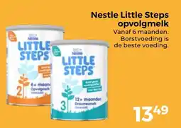 Trekpleister Nestle Little Steps opvolgmelk aanbieding