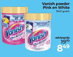 Trekpleister Vanish poeder Pink en White aanbieding