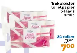 Trekpleister Trekpleister toiletpapier 3-laags aanbieding