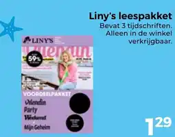 Trekpleister Liny's leespakket aanbieding