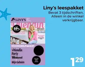 Trekpleister Liny's leespakket aanbieding