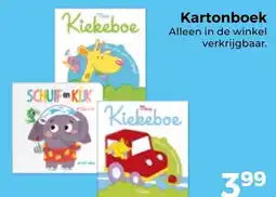 Trekpleister Kartonboek aanbieding