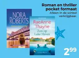 Trekpleister Roman en thriller pocket formaat aanbieding