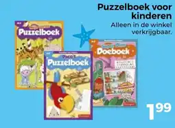 Trekpleister Puzzelboek voor kinderen aanbieding