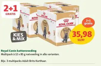 Maxi Zoo Royal Canin kattenvoeding aanbieding