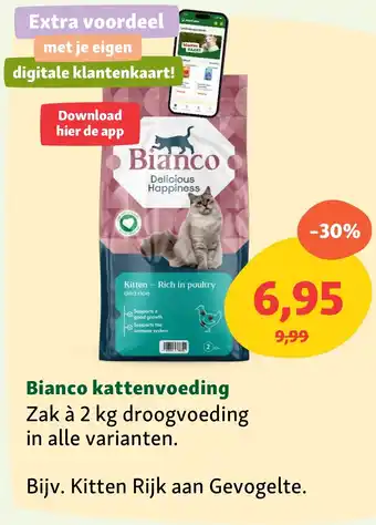 Maxi Zoo Bianco kattenvoeding aanbieding