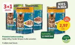 Maxi Zoo Premiere kattenvoeding aanbieding