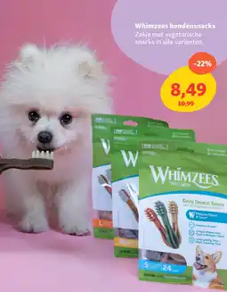 Maxi Zoo Whimzees hondensnacks aanbieding