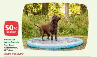Maxi Zoo Fins & Fur waterfontein aanbieding
