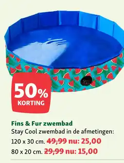 Maxi Zoo Fins & Fur zwembad aanbieding