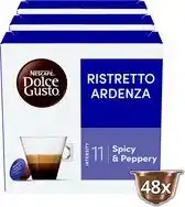 Bol.com Nescafé Dolce Gusto capsules Espresso Ristretto Ardenza - 48 koffiecups voor 48 koppen koffie aanbieding
