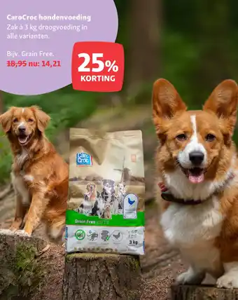 Maxi Zoo CaroCroc hondenvoeding aanbieding