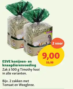 Maxi Zoo ESVE konijnen- en knaagdierenvoeding aanbieding