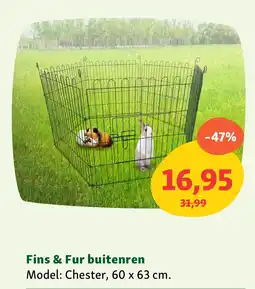 Maxi Zoo Fins & Fur buitenren aanbieding