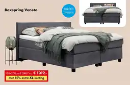 Woonsquare Boxspring Veneto aanbieding