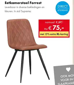Woonsquare Eetkamerstoel Forrest aanbieding