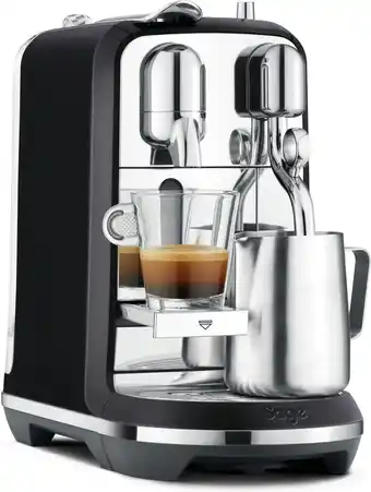 Amazon Sage Appliances SNE800BTR the Creatista Plus, Nespresso machine, Black Truffle aanbieding
