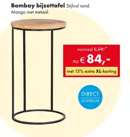 Woonsquare Bombay bijzettafel aanbieding