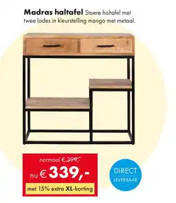 Woonsquare Madras haltafel aanbieding