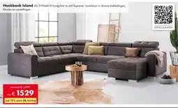 Woonsquare Hoekbank Island aanbieding