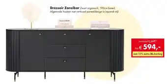 Woonsquare Dressoir Zanzibar aanbieding