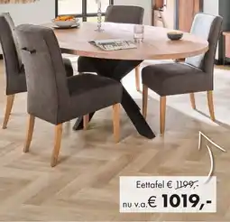 Woonsquare Eettafel aanbieding