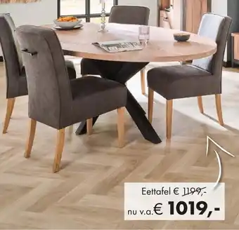 Woonsquare Eettafel aanbieding